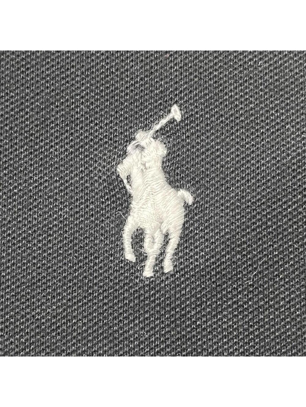 Polo Ralph Lauren Black Polo Shirt Men’s Medium Classic Fit Pony Logo Preppy - Picture 6 of 8